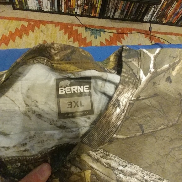 Berne outdoor camo shirt - Picture 3 of 4